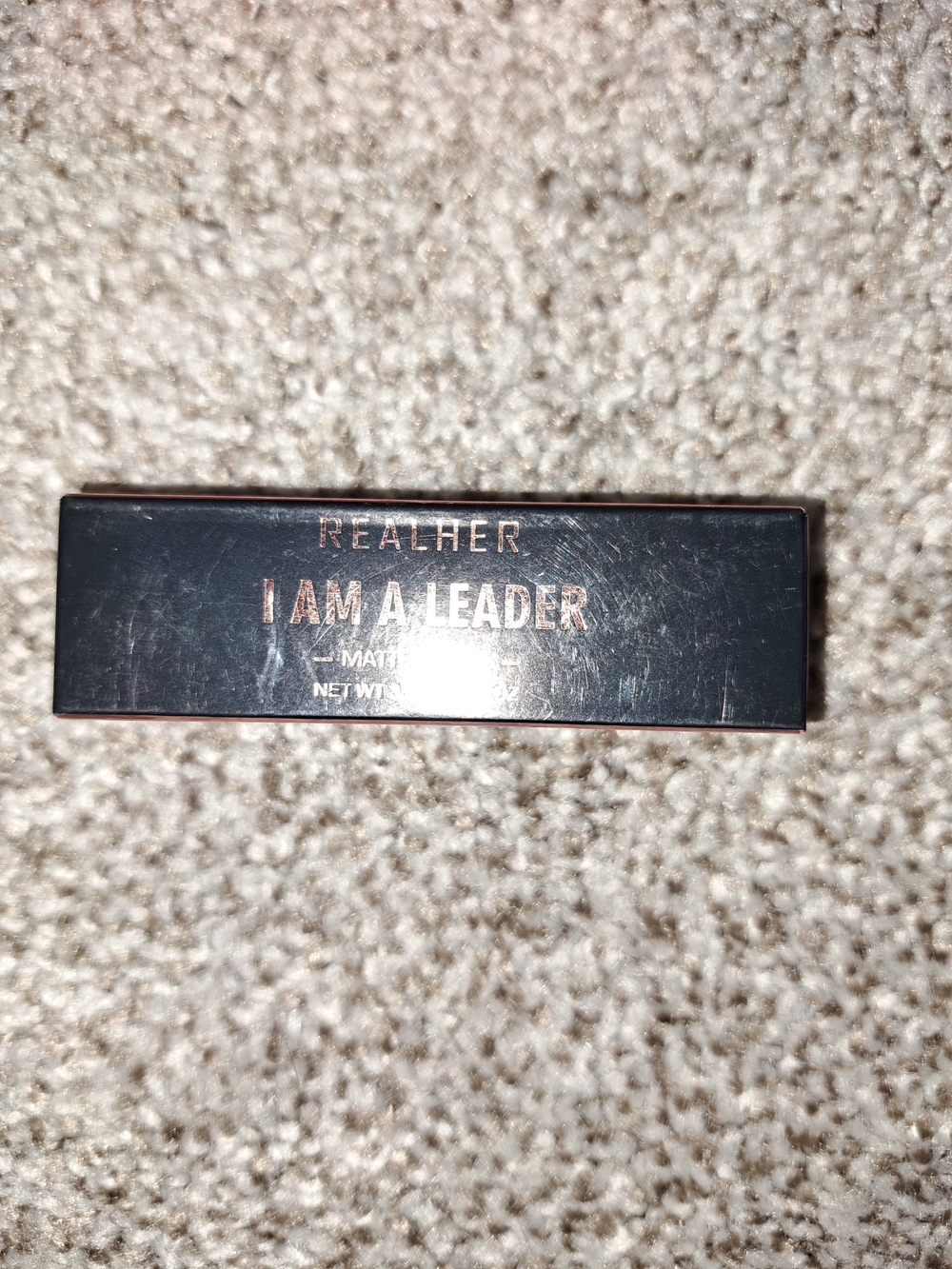 REALHER I Am A Leader Matte Lipstick - Red Color, new